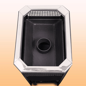 Печь банная Радуга ПБ-11Б (под навесной бак 50л) УК 4мм