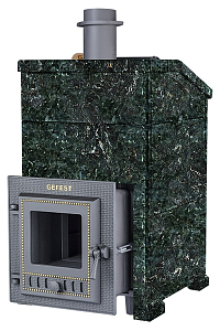 Печь банная Гефест ЗК 18(М) Президент 850/50 Серпентинит комплект