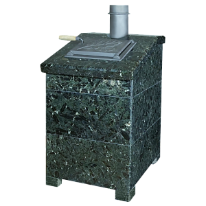 Печь банная Гефест ЗК 18(М) Президент 850/50 Серпентинит комплект