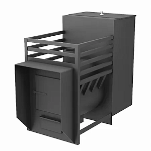 Печь банная Теплынь ПАТРИОТ 20 с баком 80 литров